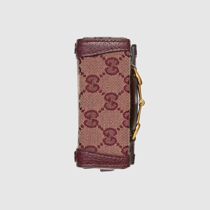 Gucci Horsebit 1955 Mini Shoulder Bag 625615 Burgundy